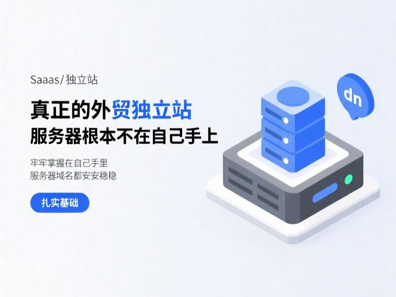 外貿(mào)獨(dú)立站還是外貿(mào) SaaS 系統(tǒng)？先搞懂什么是真正的獨(dú)立站?